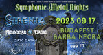	Symphonic Metal Nights  - szeptemberben a Barba Negrában